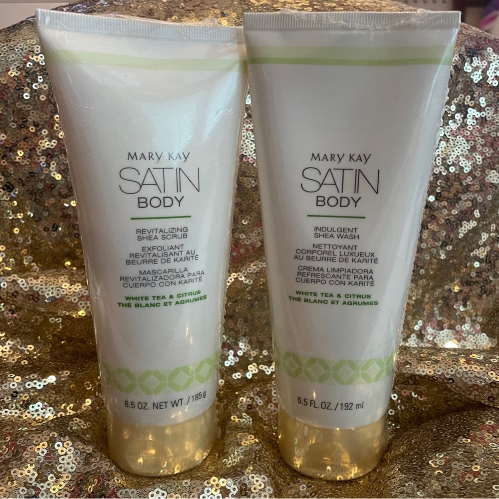 Mary Kay White Tea & Citrus Satin Set